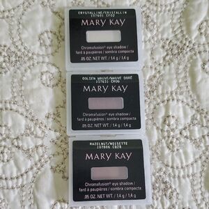 Mary Kay Chromafusion Eye Shadow Set - Crystalline, Golden Mauve, Hazelnut